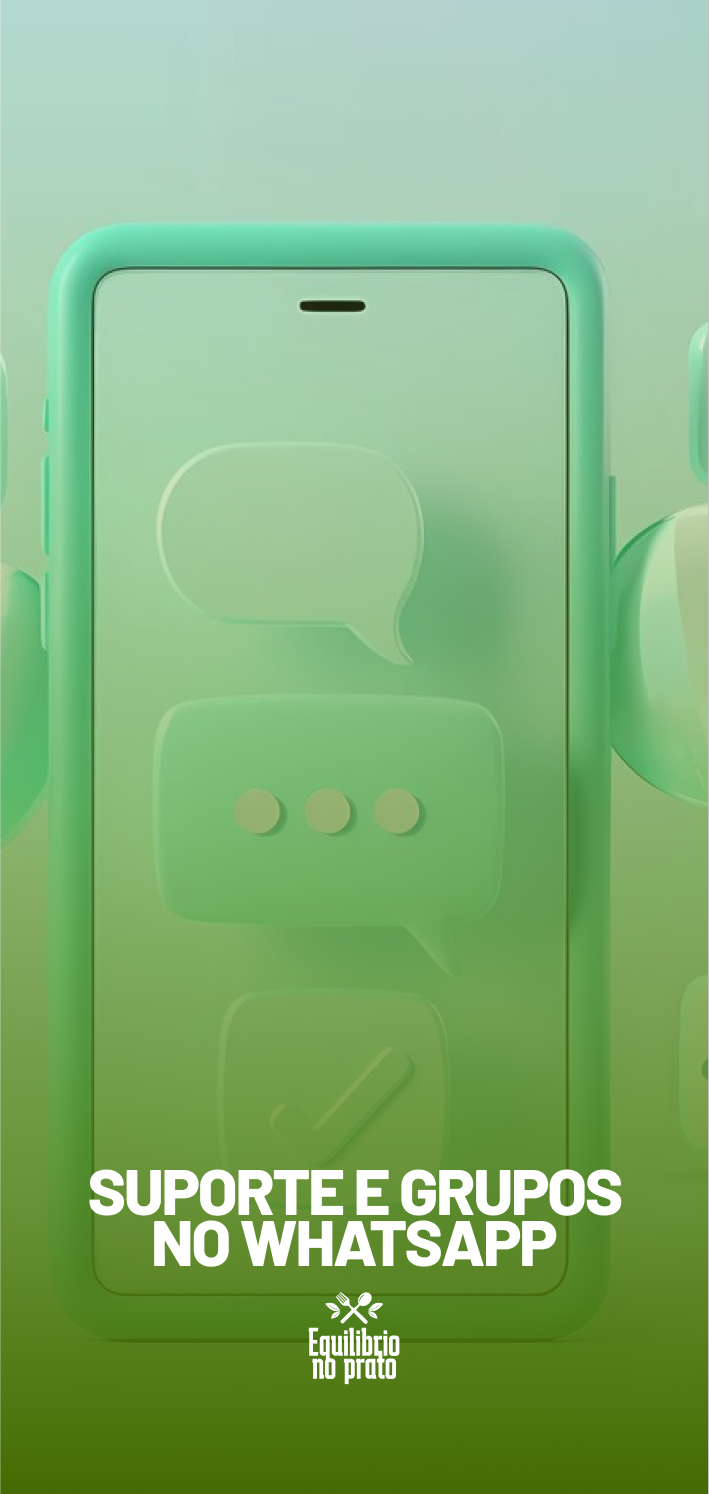 Suporte e Grupos no WhatsApp - vertical